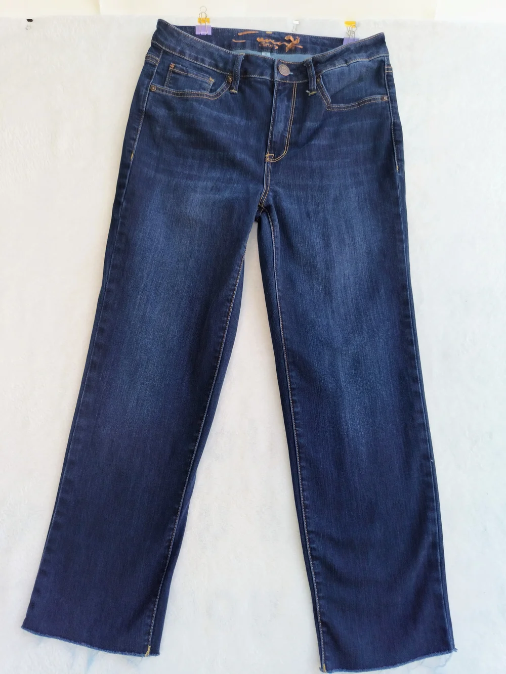 Cat & Jack Blue Straight-Leg Kids Jeans Size 7